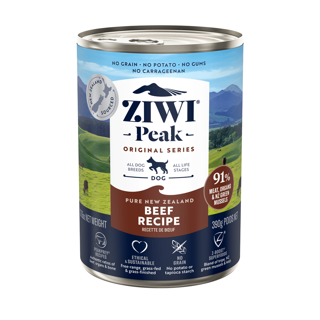 ZiwiPeak Daily Dog Cuisine Beef Wet Dog Food 390G